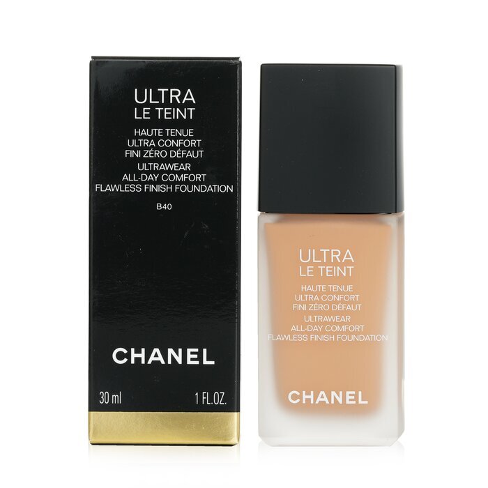 Chanel Ultra Le Teint Ultrawear All Day Comfort Makelloses Finish Foundation - Nr. B40 30 ml/1 oz