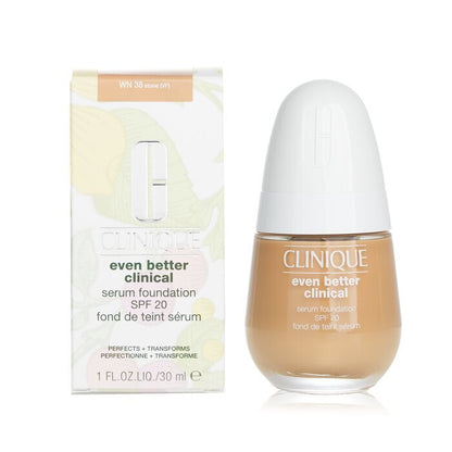 Clinique Even Better Clinical Serum Foundation LSF 20 – Nr. WN 38 Stone, 30 ml