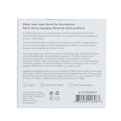 Jane Iredale PurePressed Base Mineral Foundation Nachfüllpackung LSF 15 - Bittersüß 9,9 g/0,35 oz