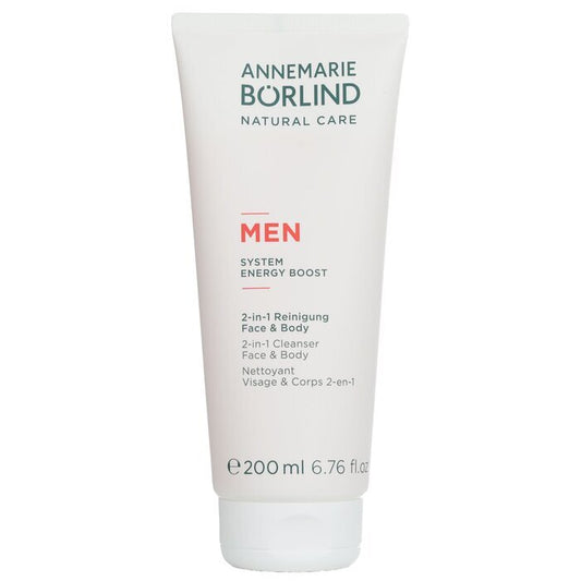 Annemarie Börlind Men System Energy Boost 2-in-1 Reiniger Gesicht &amp; Körper 200ml/6.76oz