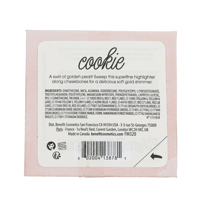 Benefit Cookie Golden Pearl Textmarker 8 g/0,28 oz