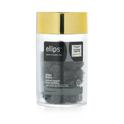 Ellips Haar-Vitaminöl - Glänzendes Schwarz 50 Kapseln x 1 ml