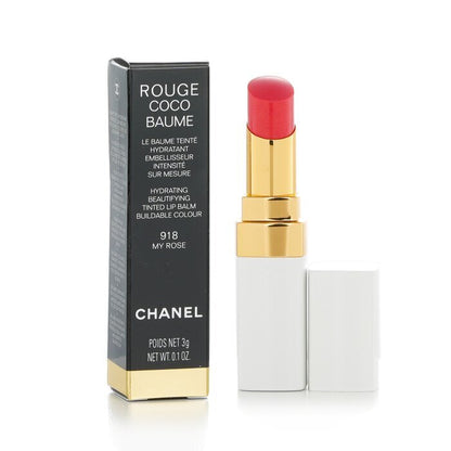 Chanel Rouge Coco Baume Hydrating Beautifying Tinted Lip Balm - # 918 My Rose 3g/0.1oz