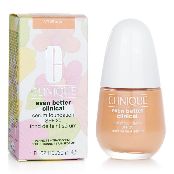 Clinique Even Better Clinical Serum Foundation LSF 20 – Nr. CN 20 Fair, 30 ml