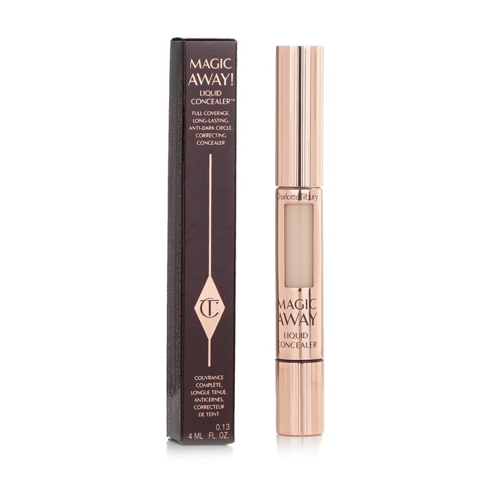 Charlotte Tilbury Magic Away Liquid Concealer – Nr. 2 Fair (am hellsten mit rosa Untertönen) 4 ml/0,13 oz