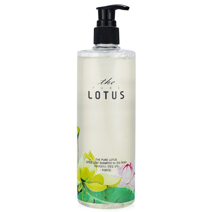 THE PURE LOTUS Lotusblatt-Shampoo – für fettige Kopfhaut, 420 ml