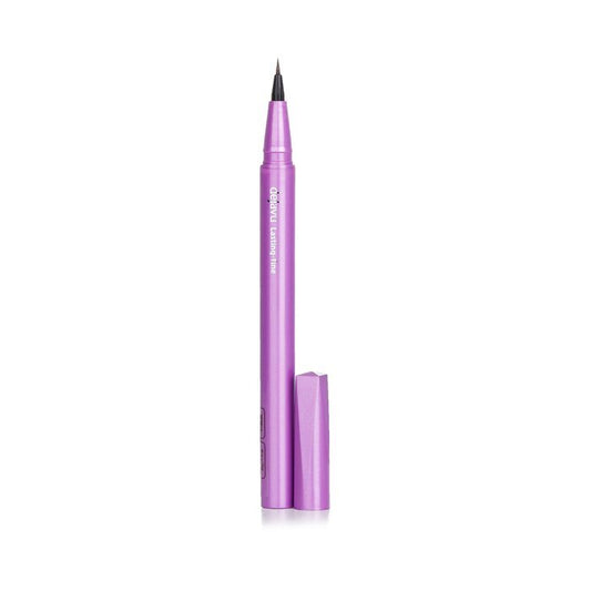 Dejavu Lasting Fine E Flüssig-Eyeliner mit kurzem Pinsel – Nr. 3 Schwarzbraun, 0,52 ml