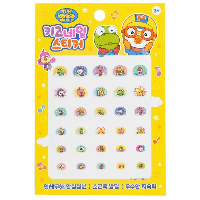 April Korea Pororo Nagelaufkleber - # PR 02 1 Packung