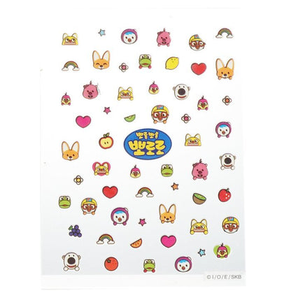 April Korea Pororo Nagelaufkleber - # PR 06 1 Packung