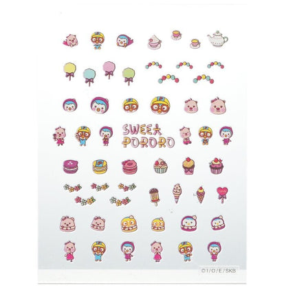 April Korea Pororo Nagelaufkleber - # PR 08 1 Packung