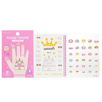 April Korea April Nagel- und Handtattoo - #ST-08K 1Stk