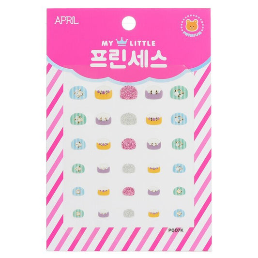 April Korea Princess Nagelaufkleber für Kinder - # P007K 1 Packung