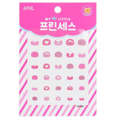 April Korea Princess Nagelaufkleber für Kinder - # P008K 1 Packung