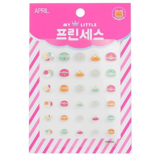 April Korea Princess Nagelaufkleber für Kinder - # P010K 1 Packung