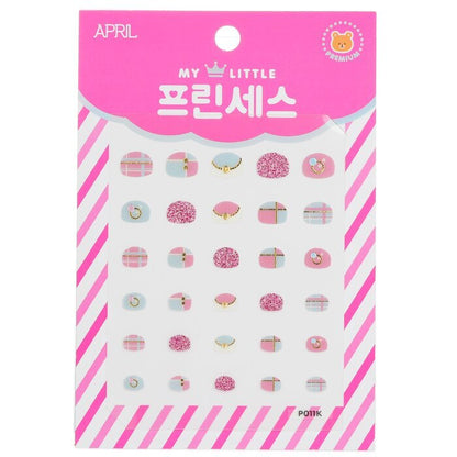 April Korea Princess Nagelaufkleber für Kinder - # P011K 1 Packung