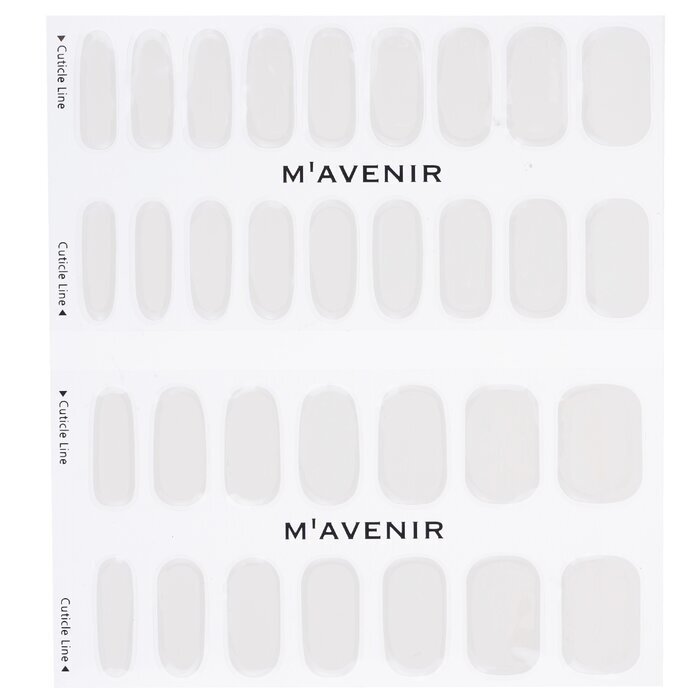 Mavenir Nagelaufkleber (weiß) – # White Crema Nail 32 Stück