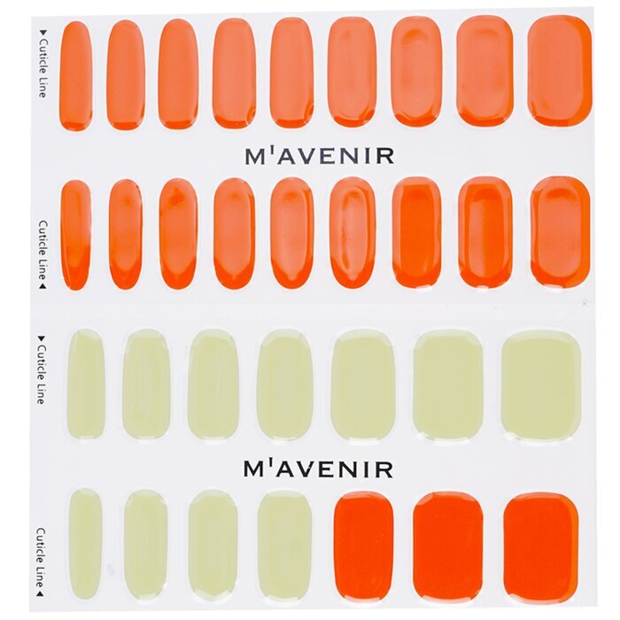 Mavenir Nagelaufkleber (Orange) – # Autumn Mood Nail 32 Stück