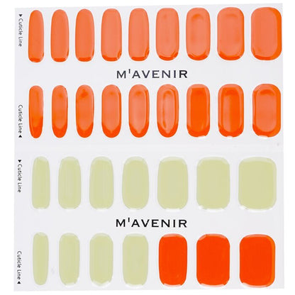 Mavenir Nagelaufkleber (Orange) – # Autumn Mood Nail 32 Stück
