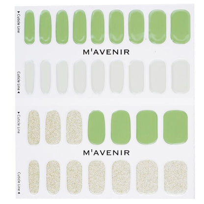 Mavenir Nagelaufkleber (Grün) – # Brillante Green Nail 32 Stück