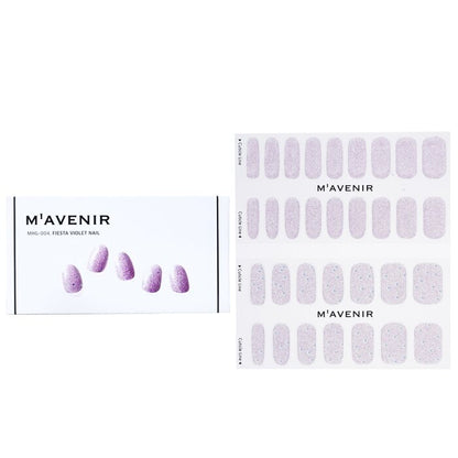 Mavenir Nagelaufkleber (Lila) – # Fiesta Violet Nail 32 Stück