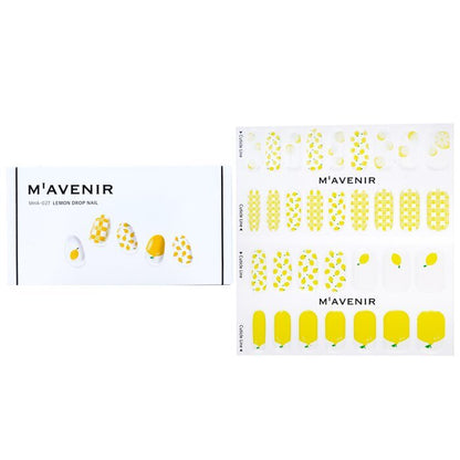 Mavenir Nagelaufkleber (Gelb) – # Lemon Drop Nail 32 Stück