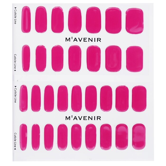 Mavenir Nagelaufkleber (Pink) – # Classic Raspberry Nail 32 Stück