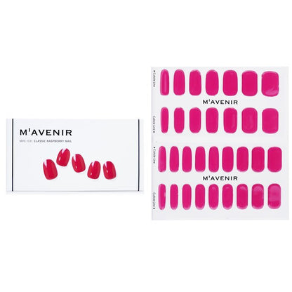 Mavenir Nagelaufkleber (Pink) – # Classic Raspberry Nail 32 Stück