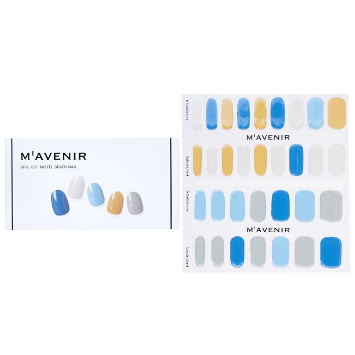 Mavenir Nagelaufkleber (verschiedene Farben) – # Pastel Beach Nail, 32 Stück