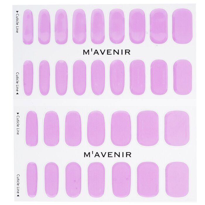 Mavenir Nagelaufkleber (lila) – # Purple Breeze Nail 32 Stück