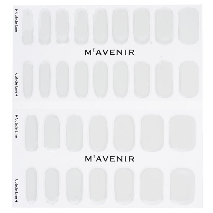 Mavenir Nail Sticker (White) - # Modernie Nail 32pcs