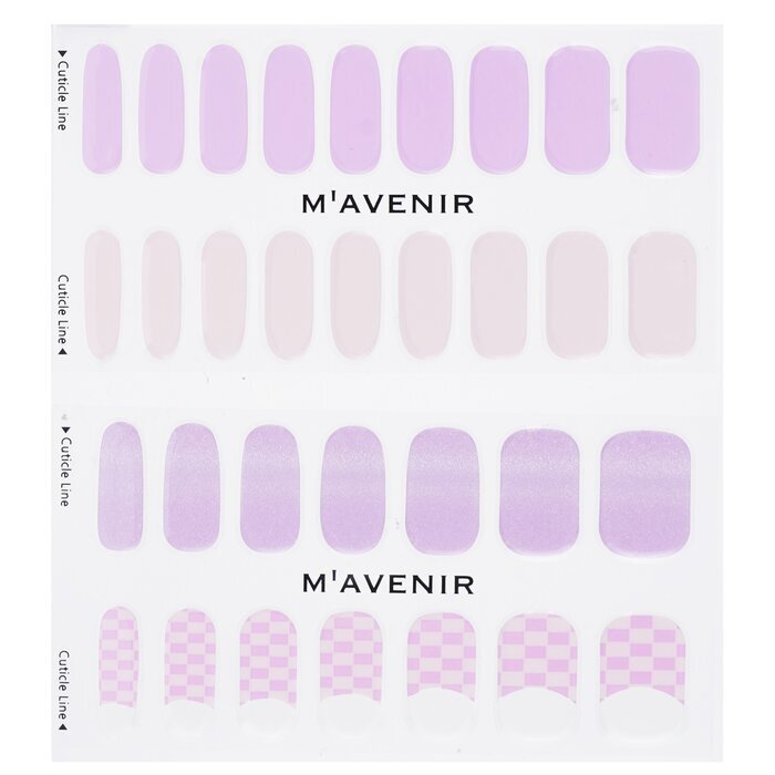 Mavenir Nagelaufkleber (Lila) – # Beyond Nail 32 Stück