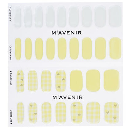 Mavenir Nagelaufkleber (Gelb) – # Day Dream Nail 32 Stück