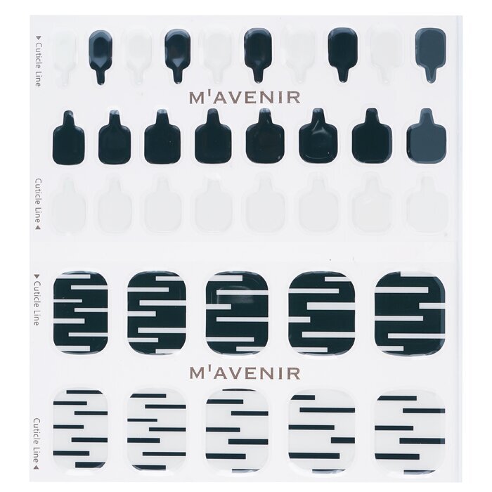 Mavenir Nagelaufkleber (gemustert) – # Modern Line Pedi 36 Stück