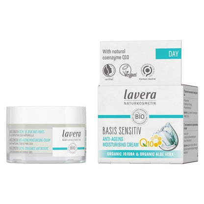 Lavera Basis Sensitiv Feuchtigkeitscreme Q10 50ml/1.6oz