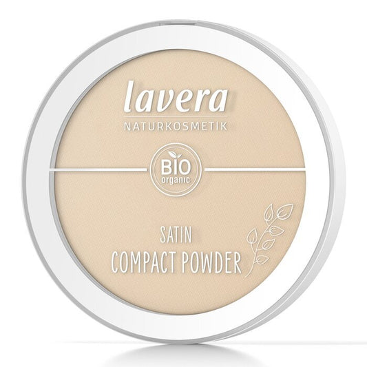 Lavera Satin Compact Powder – 02 Medium 14 g