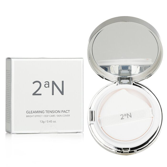 2aN Gleaming Tension Pact SPF 37 - Nr. 23 Natürliches Beige 13 g/0,45 oz