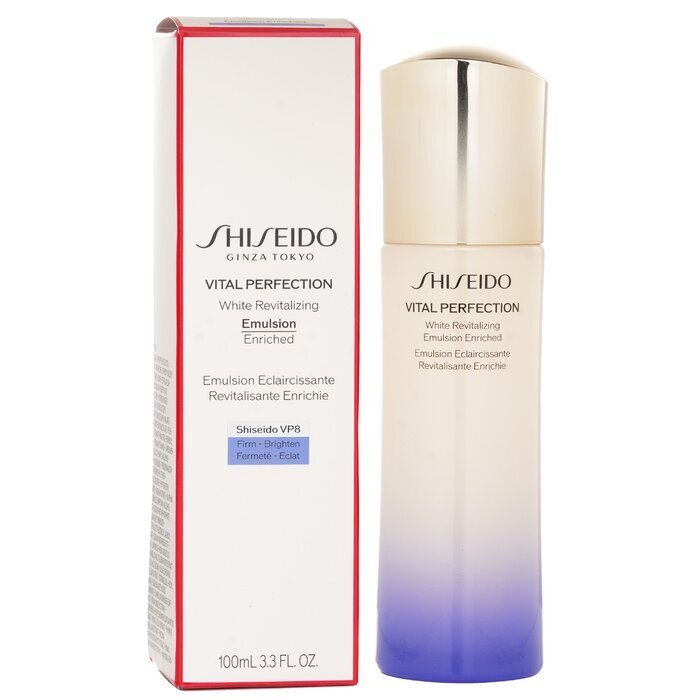 Shiseido Vital-Perfection White Revitalisierende Emulsion angereichert 100ml/3,3 Unzen
