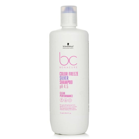 Schwarzkopf BC Bonacure pH 4.5 Color Freeze Silver Shampoo (für graues und aufgehelltes Haar) 1000ml/33.8oz