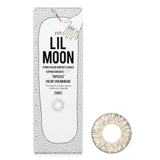 Pia Lilmoon Cremebeige 1-Tages-Farbkontaktlinsen - - 2,00 10 Stück