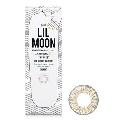 Pia Lilmoon Cremebeige 1-Tages-Farbkontaktlinsen - 3,00 10 Stück