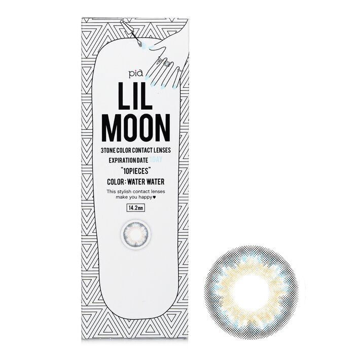 Pia Lilmoon Water Water 1 Tag Farbkontaktlinsen - - 2,50 10 Stück