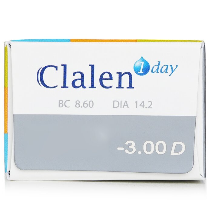 Clalen 1 Day Ultra-Soo Clear Kontaktlinsen -3,00 30 Stück