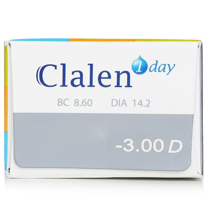 Clalen 1 Day Ultra-Soo Clear Kontaktlinsen -3,00 30 Stück