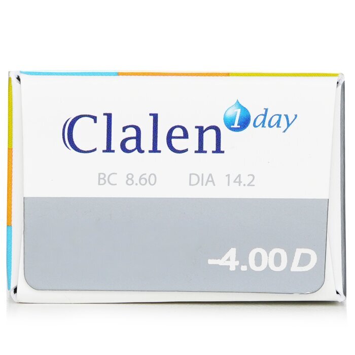 Clalen 1 Day Ultra-Soo Clear Kontaktlinsen -4,00 30 Stück