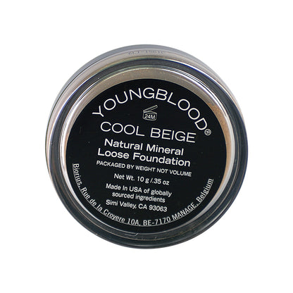 Youngblood Natürliches, loses Mineral-Foundation – Cool Beige, 10 g/0,35 oz