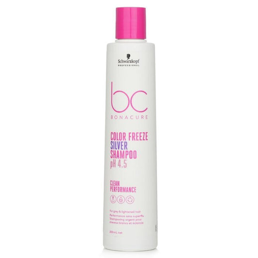 Schwarzkopf BC Bonacure pH 4.5 Color Freeze Silver Shampoo (für graues und aufgehelltes Haar) 250ml/8.45oz