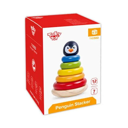 Tooky Toy Co Pinguinturm 12x12x18cm