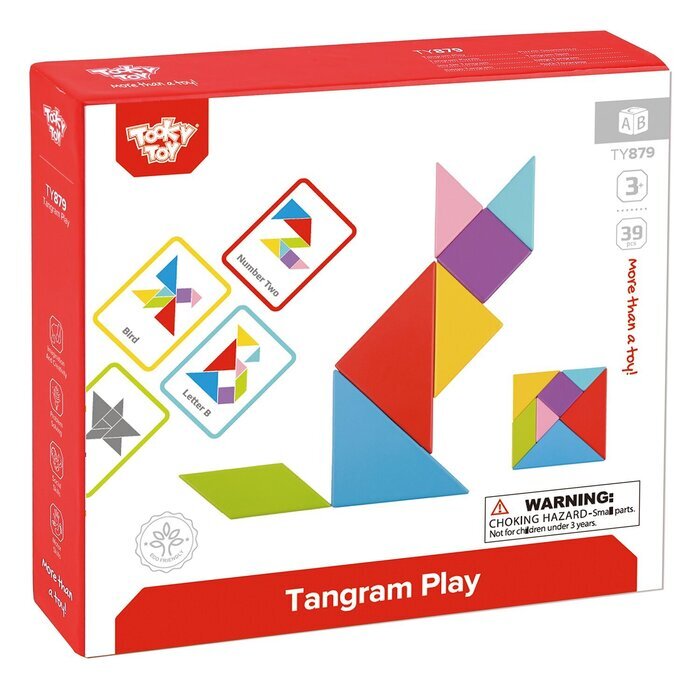 Tooky Toy Co Tangram-Spiel 20x19x4cm