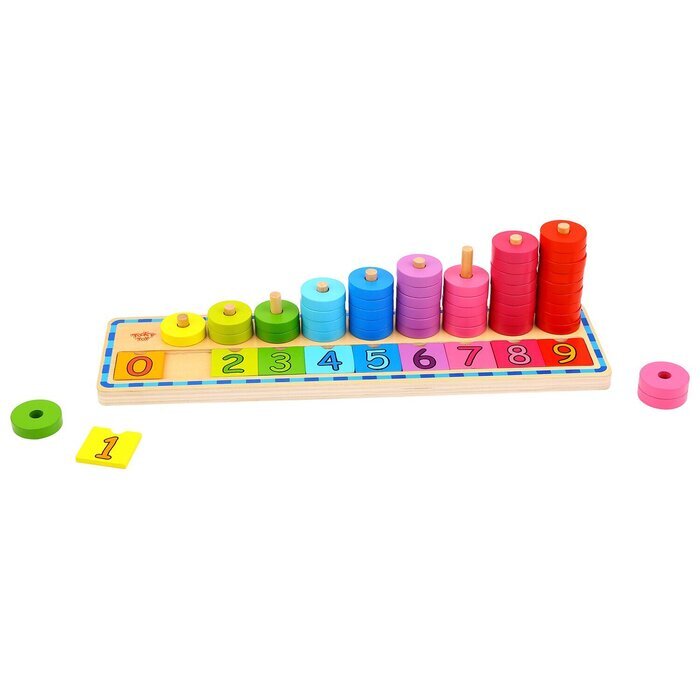 Tooky Toy Co Counting Stacker 43x11x12cm