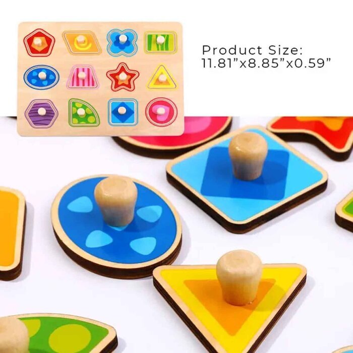 Tooky Toy Co. Formpuzzle 30x23x2cm